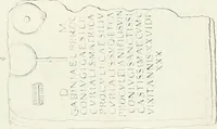 An illustration from Monumenti etruschi o di etrusco nome (1821)