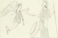An illustration from Monumenti etruschi o di etrusco nome (1821)