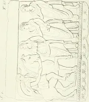 An illustration from Monumenti etruschi o di etrusco nome (1821)