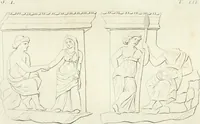 An illustration from Monumenti etruschi o di etrusco nome (1821)