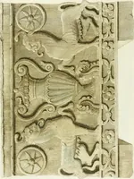 An illustration from Monumenti etruschi o di etrusco nome (1821)