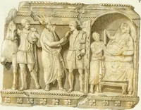 An illustration from Monumenti etruschi o di etrusco nome (1821)