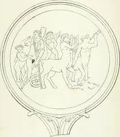 An illustration from Monumenti etruschi o di etrusco nome (1821)