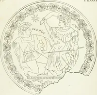 An illustration from Monumenti etruschi o di etrusco nome (1821)