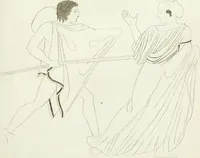 An illustration from Monumenti etruschi o di etrusco nome (1821)