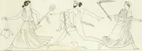 An illustration from Monumenti etruschi o di etrusco nome (1821)