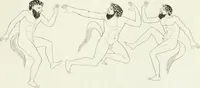 An illustration from Monumenti etruschi o di etrusco nome (1821)