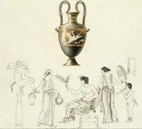 An illustration from Monumenti etruschi o di etrusco nome (1821)