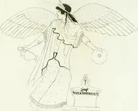 An illustration from Monumenti etruschi o di etrusco nome (1821)
