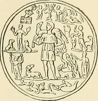 An illustration from Monuments of the early church (1901)