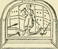 An illustration from Monuments of the early church (1901)