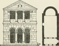 An illustration from Monuments of the early church (1901)
