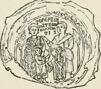 An illustration from Monuments of the early church (1901)