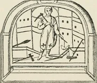 An illustration from Monuments of the early church (1901)