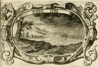 An illustration from Monumentum extremi honoris, perennis virtutis piis manibus serenissimi ac potentissimi principis Ferdinandi Mariae, utriusque Bavariae at superioris Palatinatus ducis ... : in Regio Electorali Templo RR. PP. Clericorum Regularium erectum ac nuncupatum (1679)