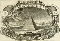An illustration from Monumentum extremi honoris, perennis virtutis piis manibus serenissimi ac potentissimi principis Ferdinandi Mariae, utriusque Bavariae at superioris Palatinatus ducis ... : in Regio Electorali Templo RR. PP. Clericorum Regularium erectum ac nuncupatum (1679)