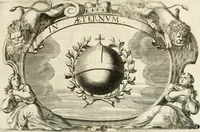 An illustration from Monumentum extremi honoris, perennis virtutis piis manibus serenissimi ac potentissimi principis Ferdinandi Mariae, utriusque Bavariae at superioris Palatinatus ducis ... : in Regio Electorali Templo RR. PP. Clericorum Regularium erectum ac nuncupatum (1679)