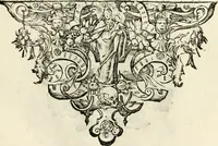 An illustration from Monumentum extremi honoris, perennis virtutis piis manibus serenissimi ac potentissimi principis Ferdinandi Mariae, utriusque Bavariae at superioris Palatinatus ducis ... : in Regio Electorali Templo RR. PP. Clericorum Regularium erectum ac nuncupatum (1679)