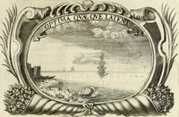 An illustration from Monumentum extremi honoris, perennis virtutis piis manibus serenissimi ac potentissimi principis Ferdinandi Mariae, utriusque Bavariae at superioris Palatinatus ducis ... : in Regio Electorali Templo RR. PP. Clericorum Regularium erectum ac nuncupatum (1679)