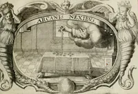 An illustration from Monumentum extremi honoris : perennis virtutis piis manibus serenissimi ac potentissimi principis Ferdinandi Mariae, utriusque Bavariae, ac superioris Palatinatus ducis ... : in Regio Electorali Templo RR. PP. Clericorum Regularium erectum ac nuncupatum (1679)