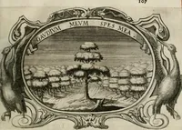 An illustration from Monumentum extremi honoris : perennis virtutis piis manibus serenissimi ac potentissimi principis Ferdinandi Mariae, utriusque Bavariae, ac superioris Palatinatus ducis ... : in Regio Electorali Templo RR. PP. Clericorum Regularium erectum ac nuncupatum (1679)