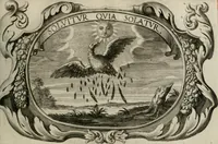 An illustration from Monumentum extremi honoris : perennis virtutis piis manibus serenissimi ac potentissimi principis Ferdinandi Mariae, utriusque Bavariae, ac superioris Palatinatus ducis ... : in Regio Electorali Templo RR. PP. Clericorum Regularium erectum ac nuncupatum (1679)