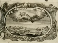 An illustration from Monumentum extremi honoris : perennis virtutis piis manibus serenissimi ac potentissimi principis Ferdinandi Mariae, utriusque Bavariae, ac superioris Palatinatus ducis ... : in Regio Electorali Templo RR. PP. Clericorum Regularium erectum ac nuncupatum (1679)