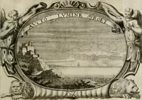 An illustration from Monumentum extremi honoris : perennis virtutis piis manibus serenissimi ac potentissimi principis Ferdinandi Mariae, utriusque Bavariae, ac superioris Palatinatus ducis ... : in Regio Electorali Templo RR. PP. Clericorum Regularium erectum ac nuncupatum (1679)