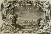 An illustration from Monumentum extremi honoris : perennis virtutis piis manibus serenissimi ac potentissimi principis Ferdinandi Mariae, utriusque Bavariae, ac superioris Palatinatus ducis ... : in Regio Electorali Templo RR. PP. Clericorum Regularium erectum ac nuncupatum (1679)