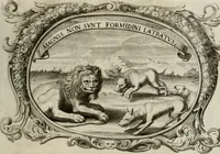 An illustration from Monumentum extremi honoris : perennis virtutis piis manibus serenissimi ac potentissimi principis Ferdinandi Mariae, utriusque Bavariae, ac superioris Palatinatus ducis ... : in Regio Electorali Templo RR. PP. Clericorum Regularium erectum ac nuncupatum (1679)