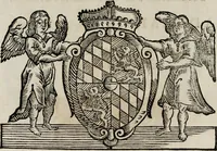 An illustration from Monumentum extremi honoris : perennis virtutis piis manibus serenissimi ac potentissimi principis Ferdinandi Mariae, utriusque Bavariae, ac superioris Palatinatus ducis ... : in Regio Electorali Templo RR. PP. Clericorum Regularium erectum ac nuncupatum (1679)