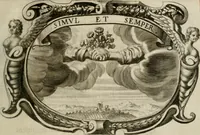 An illustration from Monumentum extremi honoris : perennis virtutis piis manibus serenissimi ac potentissimi principis Ferdinandi Mariae, utriusque Bavariae, ac superioris Palatinatus ducis ... : in Regio Electorali Templo RR. PP. Clericorum Regularium erectum ac nuncupatum (1679)