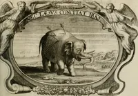 An illustration from Monumentum extremi honoris : perennis virtutis piis manibus serenissimi ac potentissimi principis Ferdinandi Mariae, utriusque Bavariae, ac superioris Palatinatus ducis ... : in Regio Electorali Templo RR. PP. Clericorum Regularium erectum ac nuncupatum (1679)