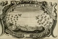 An illustration from Monumentum extremi honoris : perennis virtutis piis manibus serenissimi ac potentissimi principis Ferdinandi Mariae, utriusque Bavariae, ac superioris Palatinatus ducis ... : in Regio Electorali Templo RR. PP. Clericorum Regularium erectum ac nuncupatum (1679)