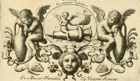 An illustration from Monumentum sive columbarium libertorum et servorum Liviae Augustae et Caesarum : Romae detectum in Via Appia, anno M.D.CC.XXVI. (1727)