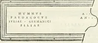 An illustration from Monumentum sive columbarium libertorum et servorum Liviae Augustae et Caesarum : Romae detectum in Via Appia, anno M.D.CC.XXVI. (1727)