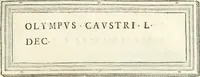 Picture 31 of 192 from Monumentum sive columbarium libertorum et servorum Liviae Augustae et Caesarum : Romae detectum in Via Appia, anno M.D.CC.XXVI. (1727), leaf 148
