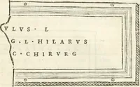 An illustration from Monumentum sive columbarium libertorum et servorum Liviae Augustae et Caesarum : Romae detectum in Via Appia, anno M.D.CC.XXVI. (1727)