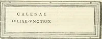 An illustration from Monumentum sive columbarium libertorum et servorum Liviae Augustae et Caesarum : Romae detectum in Via Appia, anno M.D.CC.XXVI. (1727)