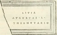Picture 43 of 192 from Monumentum sive columbarium libertorum et servorum Liviae Augustae et Caesarum : Romae detectum in Via Appia, anno M.D.CC.XXVI. (1727), leaf 164