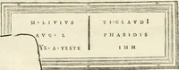 Picture 50 of 192 from Monumentum sive columbarium libertorum et servorum Liviae Augustae et Caesarum : Romae detectum in Via Appia, anno M.D.CC.XXVI. (1727), leaf 174