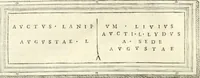 Picture 53 of 192 from Monumentum sive columbarium libertorum et servorum Liviae Augustae et Caesarum : Romae detectum in Via Appia, anno M.D.CC.XXVI. (1727), leaf 177