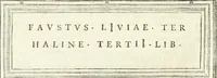 An illustration from Monumentum sive columbarium libertorum et servorum Liviae Augustae et Caesarum : Romae detectum in Via Appia, anno M.D.CC.XXVI. (1727)