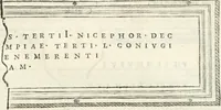 Picture 59 of 192 from Monumentum sive columbarium libertorum et servorum Liviae Augustae et Caesarum : Romae detectum in Via Appia, anno M.D.CC.XXVI. (1727), leaf 188