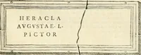 Picture 66 of 192 from Monumentum sive columbarium libertorum et servorum Liviae Augustae et Caesarum : Romae detectum in Via Appia, anno M.D.CC.XXVI. (1727), leaf 196