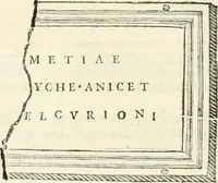 Picture 71 of 192 from Monumentum sive columbarium libertorum et servorum Liviae Augustae et Caesarum : Romae detectum in Via Appia, anno M.D.CC.XXVI. (1727), leaf 205