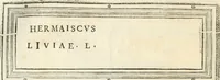 Picture 72 of 192 from Monumentum sive columbarium libertorum et servorum Liviae Augustae et Caesarum : Romae detectum in Via Appia, anno M.D.CC.XXVI. (1727), leaf 206