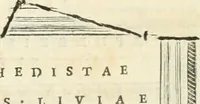 Picture 83 of 192 from Monumentum sive columbarium libertorum et servorum Liviae Augustae et Caesarum : Romae detectum in Via Appia, anno M.D.CC.XXVI. (1727), leaf 212