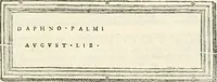 Picture 87 of 192 from Monumentum sive columbarium libertorum et servorum Liviae Augustae et Caesarum : Romae detectum in Via Appia, anno M.D.CC.XXVI. (1727), leaf 216
