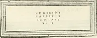 An illustration from Monumentum sive columbarium libertorum et servorum Liviae Augustae et Caesarum : Romae detectum in Via Appia, anno M.D.CC.XXVI. (1727)